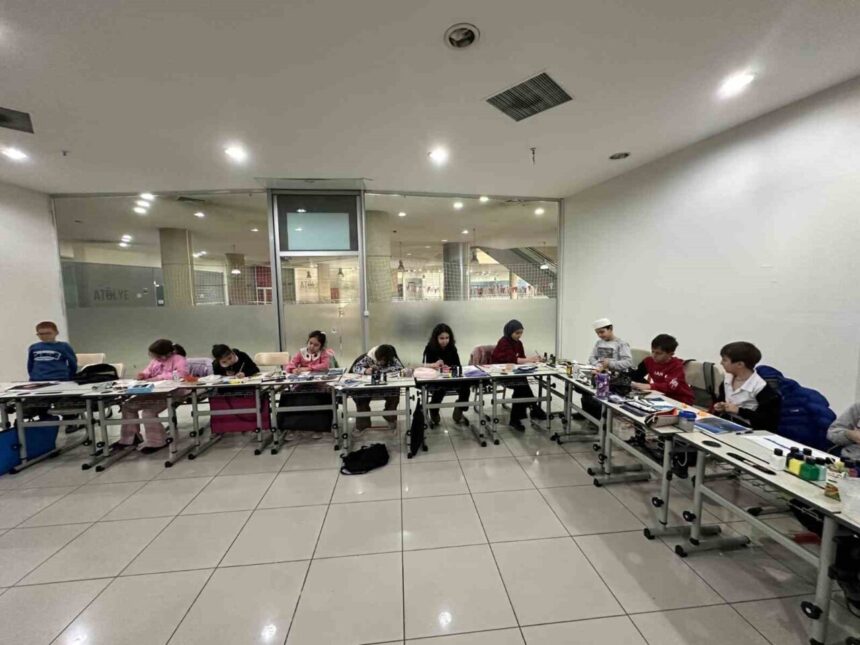 Pursaklar’da Çocuklar İçin Resim Kursu Düzenlendi Pursaklar’da Çocuklar İçin Resim Kursu Düzenlendi