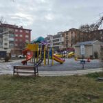 Eskişehir’de soğuk hava nedeniyle Emek mahallesindeki çocuk parkları sessizleşti.