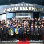 Atakum Belediyespor U-11 ve U-10 takımlarının Sömestr Cup Turnuvası’ndaki başarıları coşkuyla kutlandı.