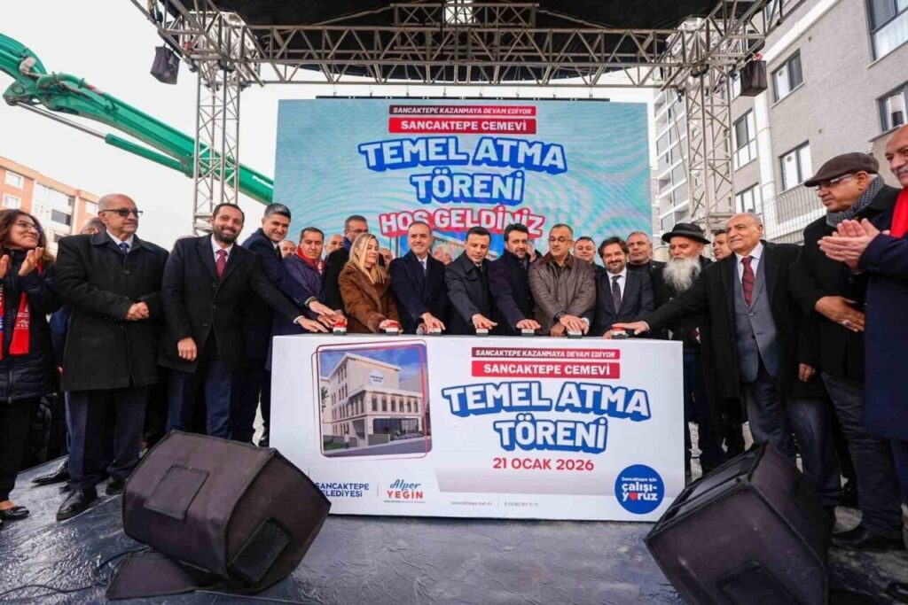 Fatih Mahallesi Cemevi’nin temel atma töreni Sancaktepe’de yoğun katılım ile gerçekleştirildi.