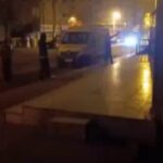 Diyarbakır’da bilinmeyen saldırganlar bir iş yerine silahlı saldırı düzenledi. O anlar kaydedildi.