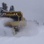 Sinop’ta kar yağışı nedeniyle 56 köy yolu ulaşıma kapandı, 5 köye enerji verilemiyor.