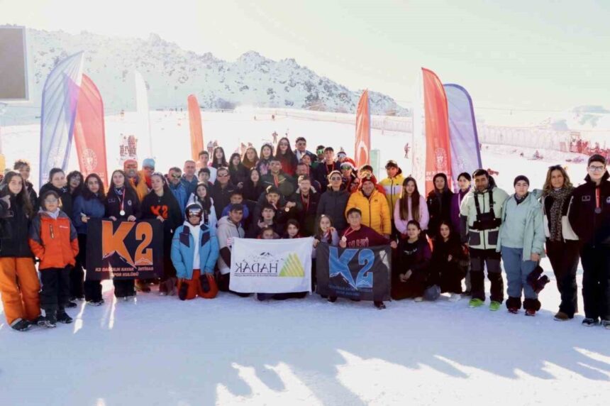 Kayseri’deki Snowboard İl Birinciliği Müsabakaları Tamamlandı