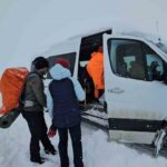 Süphan Dağı’na Tırmanmak İsteyen Dağcılar Olumsuz Hava Şartları Nedeniyle Mahsur Kaldı