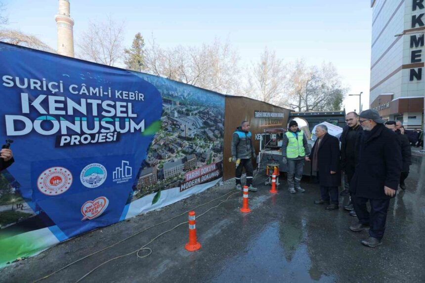 Büyükkılıç, Suriçi Camikebir Kentsel Dönüşüm Projesi’ni yerinde inceleyerek Kayseri’nin geleceğine etkisini vurguladı.