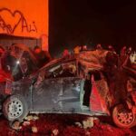 Marmaris’te otomobil takla attı, iki kişi yaralandı