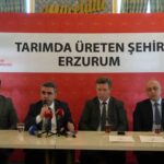 Erzurum Tarım Müdürü Alpaslan Kenger, 2025 tarım hedefleri ve destekler hakkında bilgilendirdi.