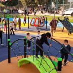 Tarsus’ta çocuklar için Şehitler Tepesi Survivor Parkı açıldı.