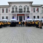 Tekirdağ’a tahsis edilen 6 yeni ambulans düzenlenen törenle hizmete girdi.