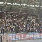 Trabzonspor taraftarları, Trendyol Süper Lig’in 18. haftasında Kocaelispor’a karşı onlara destek verdi.