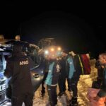 Tunceli’de Yoğun Kar Nedeniyle Yol Kapatılan Merecik Mezrası’ndaki 6,5 Aylık Hamileye Ulaşıldı