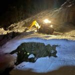 Türkeli’de heyelan nedeniyle kapanan Düzler-Celaller grup yolu, yeniden trafiğe açıldı.