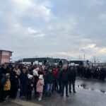 DÜZCE (İHA) – Diyanet İşleri Başkanlığı organizasyonuyla umre için Düzce’den yola çıkan kafile, Düzce Belediyesi Kültür Merkezi’nde uğurlandı.