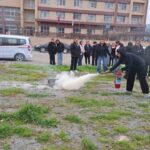 Söke’deki öğrenci yurduna yangın güvenliği eğitimi verildi.