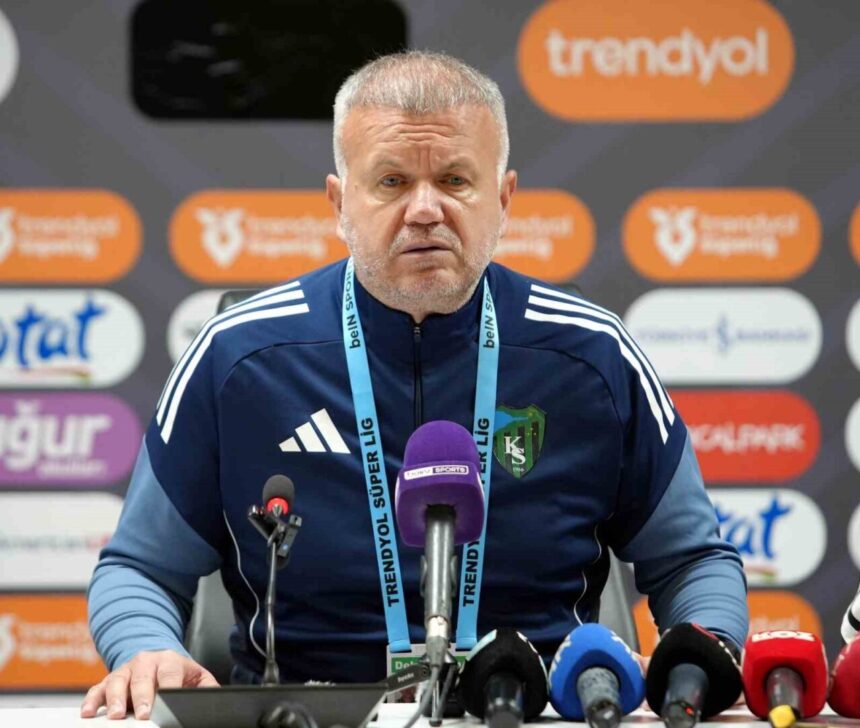 Kocaelispor’un Antrenörü Volkan Kazak, Samsunspor deplasmanında alınan 1 puanın önemli olduğunu belirtti. Kocaelispor’un Antrenörü Volkan Kazak, Samsunspor deplasmanında alınan 1 puanın önemli olduğunu belirtti.