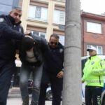 Eskişehir’de bir araçla yarışırken üç yayaya çarpan sürücü adliyeye sevk edildi