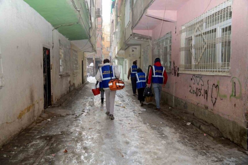 Büyükşehir Belediyesi, kış şartlarına rağmen yaşlıların evde bakım hizmetlerini sürdürüyor. Büyükşehir Belediyesi, kış şartlarına rağmen yaşlıların evde bakım hizmetlerini sürdürüyor.