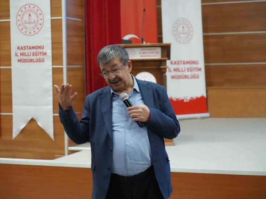 Kastamonu’daki konferansta Yazar Hayati İnanç, ailelere önemli tavsiyelerde bulundu. Kastamonu’daki konferansta Yazar Hayati İnanç, ailelere önemli tavsiyelerde bulundu.